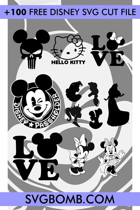 √ Disney Svg Files