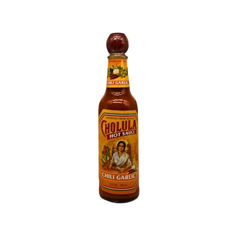 Cholula Hot Sauce Chili Garlic Molsal
