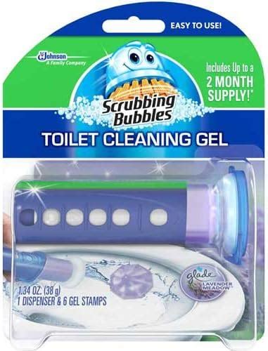 Scrubbing Bubbles Lavender Toilet Cling Gel 134 Ounce 6 Per Case