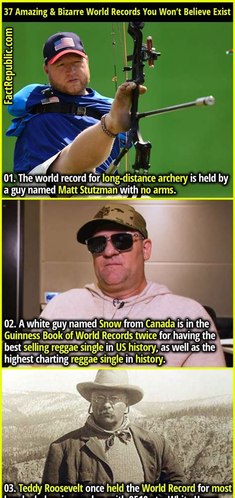 37 Amazing Bizarre World Records You Wont Believe Exist Fact