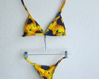 Sunflower Lingerie Etsy