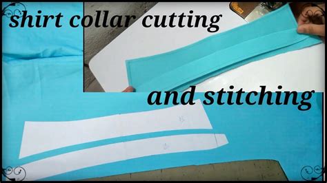 How To Mens Shirt Collar Cutting And Stitching Easy Way