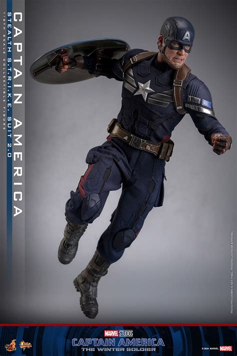 Hot Toys Marvel Captain America Stealth S T R I K E Suit