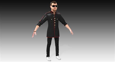 Hombre Realista Joe Modelo 3d 69 Obj Fbx Prj 3ds Max Free3d