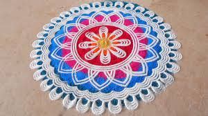 Top 20 Latest Simple Kolam Designs With Dots Images