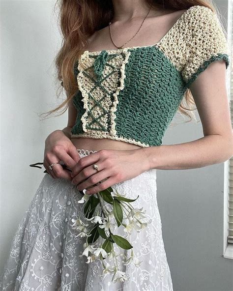 Crochet Tops Crochet Pattern Crochet Clothing And Accessories