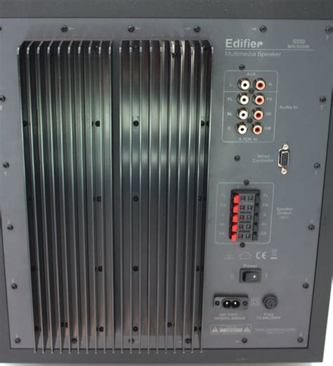Edifier S550 Rückseite | edifier, heimkino, receiver, rückseite ...