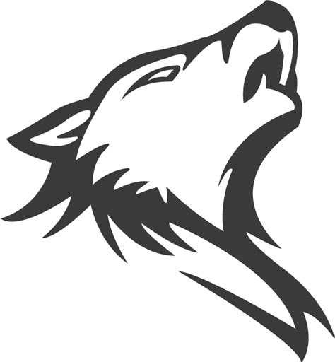 Download Transparent White Wolf Png - Wolf Logo Png Hd, Png Download - vhv