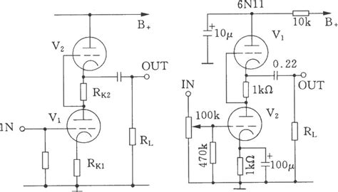 简易电子管功放电路图简单对管放电路图6p14典推挽电路图第20页大山谷图库