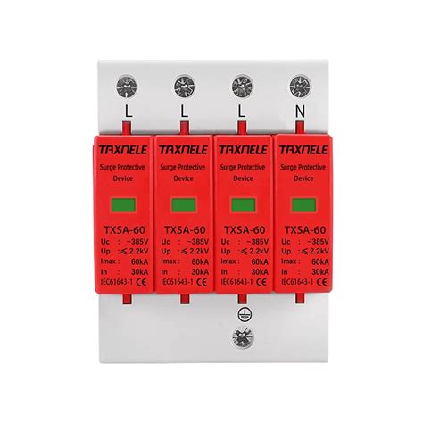 Ac Spd Din Rail Ka Ka Ka Ka P V House Lightning Surge