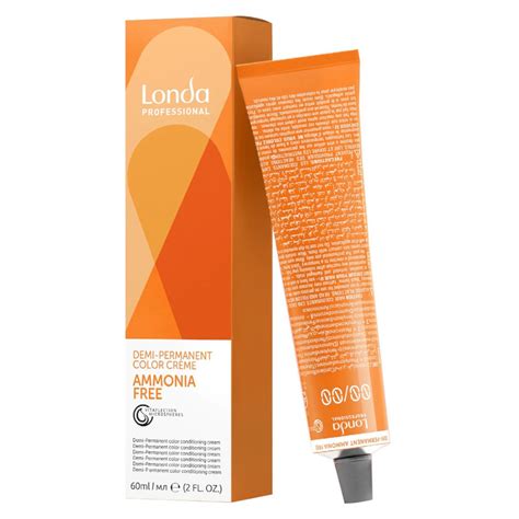 Londa Professional Londacolor Demi tartós hajfesték, 6/4 Dark Copper ...