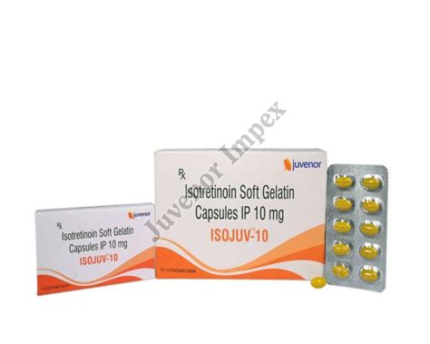 Isotretinoin 10mg Soft Gelatin Capsules Manufacturer