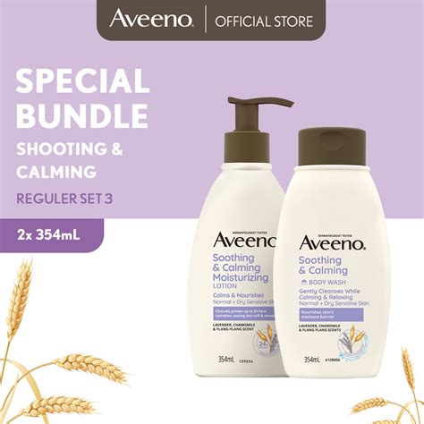 Jual Aveeno Soothing Calming Regular Set Aveeno Soothing Calming