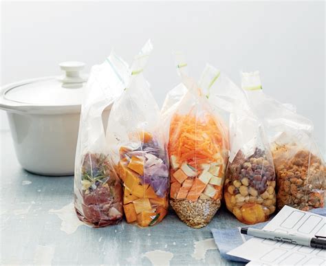 Slow-cooker freezer bags - Healthy Food Guide