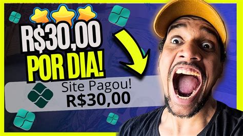 Urgente R 30 00 Por Dia SITE PARA GANHAR DINHEIRO EM 2024 PAGANDO NO