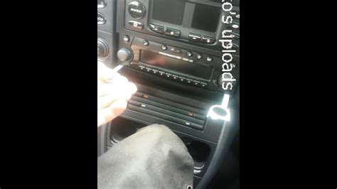 Porsche 911 Head Unit Radio Removal Quick Guide Youtube