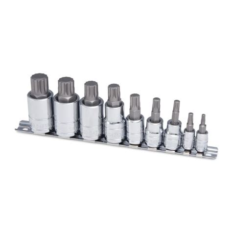 Titan Tools 9 pc. Triple Square Socket Set 16144