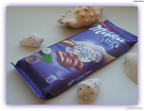 Шоколад Milka bubbles кокос - «Новинка от Милки, на этот раз – с ...