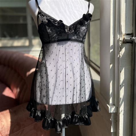 Cute Victorias Secret Babydoll Open Bra Lingerie Depop