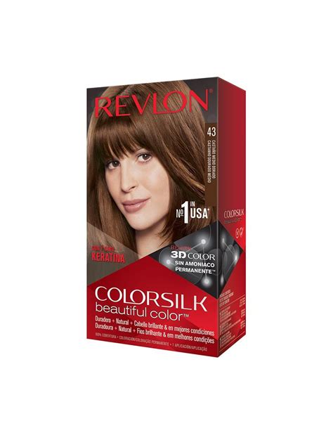 Tinte de Pelo Revlon Colorsilk Castaño Farmalisto MX