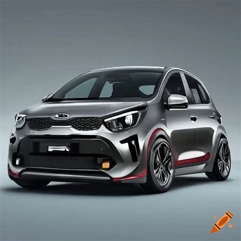 Modified Kia Picanto 2022 Car In Gray Color With Doctor In The Front On Craiyon