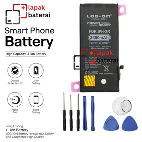 Log On IP XR Power Plus Original Battery Baterai Batre Lazada Indonesia