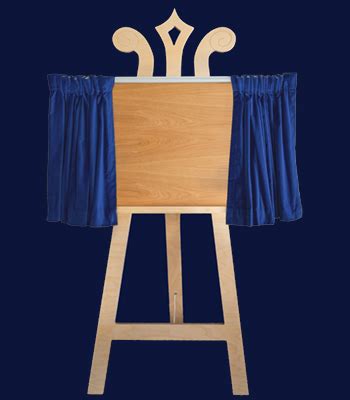 Classic Plaque Unveiling Stand Curtains No Ordinary Easel