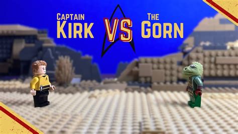 Captain Kirk Vs The Gorn Lego Star Trek Recreation Youtube