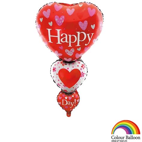 48inch Foil Balloons Heart String Happy For Love Foil Balloon Wedding