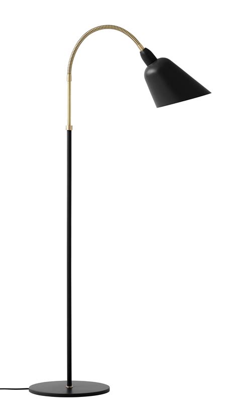 Tradition Bellevue Floor Lamp Black Made In Design UK