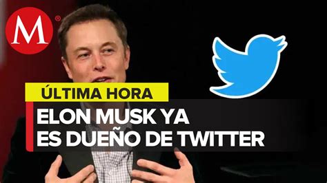 Elon Musk logra acuerdo para comprar Twitter por 44 mil mdd Vídeo