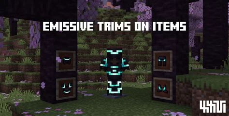 Emissive Glowing Armor Trims Minecraft Fan Art Fanpop