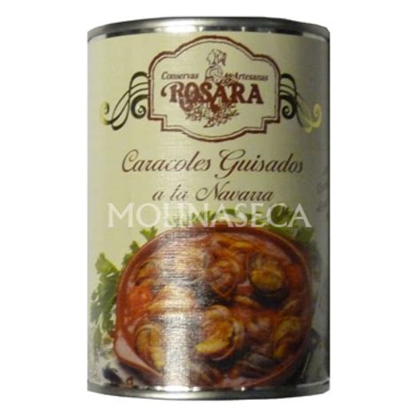 Rosara Caracoles Guisados A La Navarra Lata Grs