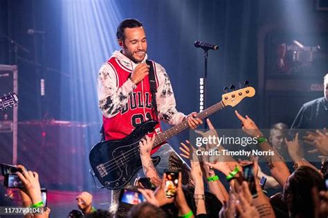 Pete Wentz Of Fall Out Boy Performs During The Hella Mega Tour