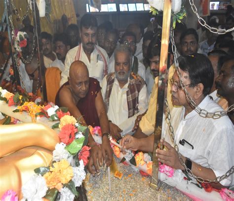 Rural Development Minister Shravan Kumar Unveiled The Statue Of Gautam