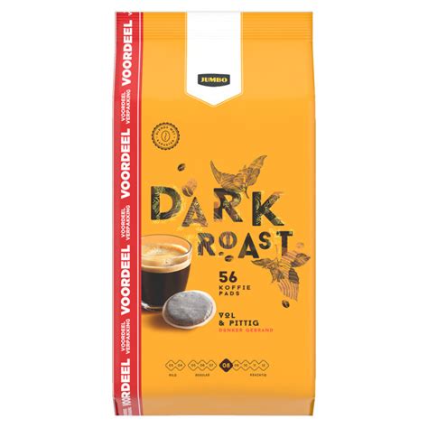 Jumbo Dark Roast Koffiepads Voordeelverpakking 56 Stuks Aanbieding Bij