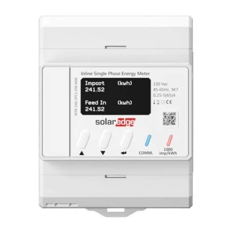 Solaredge Inline Energy Meter A Monofasico Wsolar