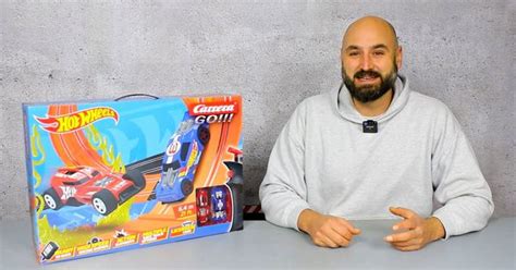 Carrera Go Hot Wheels Rennbahn Set F R Statt