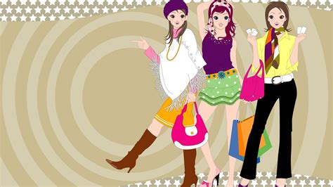 Fashion Cartoon Hd 2400x1350 Wallpaper