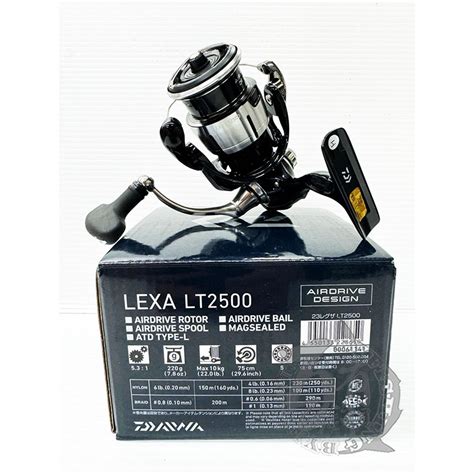 百有釣具 Daiwa 23 Lexa Lt 紡車捲線器~ 高剛性及輕量化，適應各種釣法 蝦皮購物