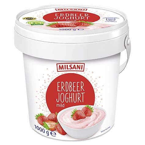 MILSANI Joghurt und Dessert 1 kg Erdbeer Joghurt ALDI SÜD