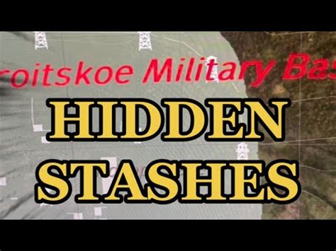 ALL NEW HIDDEN STASHES At Troitskoe Military Base On Dayz Rearmed YouTube