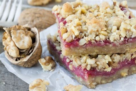 Cranberry Walnut Shortbread Bars • The View From Great Island