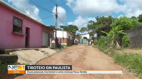 Duas Pessoas São Mortas E Duas Ficam Feridas Em Paulista Ne1 G1