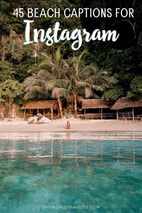 45 Beach Instagram Captions For Your Tropical Getaway