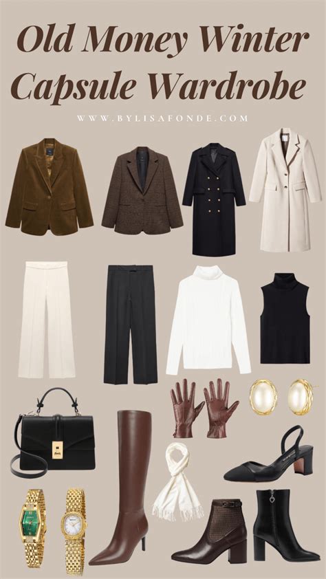 The Best Old Money Winter Capsule Wardrobe By Lisa Fonde Winter