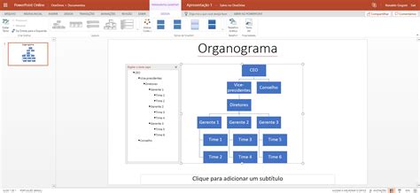 Como Fazer Um Fluxograma Ou Organograma No Powerpoint Aplicativos E