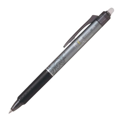 Stylo Pilot Frixion Clicker Pointe Fine Mm Noir Papeshop