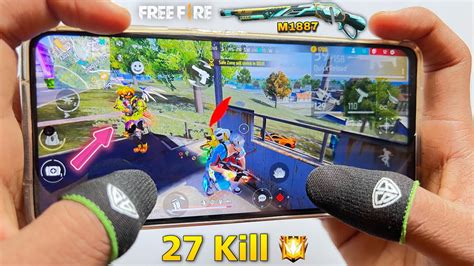 Poco X3 Pro Free Fire Gameplay Test 2 Finger Handcam M1887 Onetap