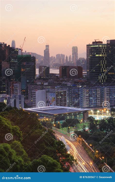 trading  industrial area  kwun tong stock image image